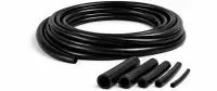 Silicone vacuum hose black