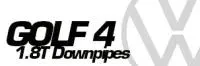 VW Golf 4 1.8T downpipes