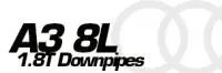 Audi A3 8L 1.8T downpipes