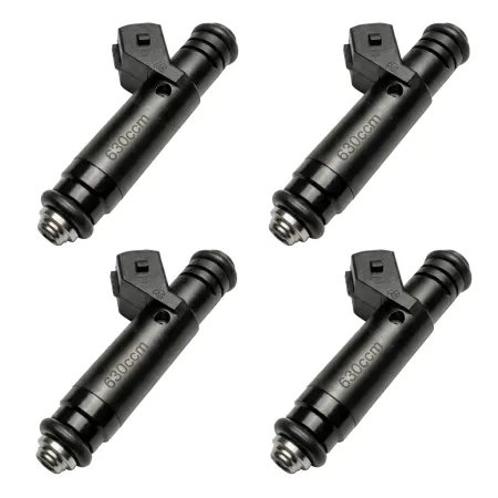Set of 4 SIEMENS-DEKA 630ccm high-impedance fuel injectors for 1.8T, VR6, R32 16v, Turbo