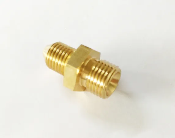 Adapter for oil inlet on GT25 GT2871 2.5mm bore ½ 20 UNF to D04 7/16 UNF