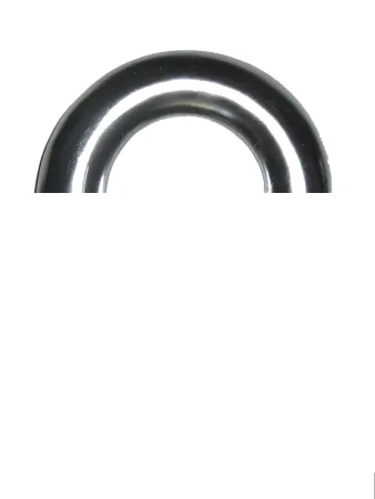 Aluminum pipe bend 180° ø 70mm - L 320mm - 2mm wall thickness weldable