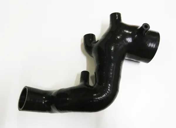 Silicone intake hose for Audi S3 1.8T 210 hp, TT 225 hp, APY, black / WITH clamp set