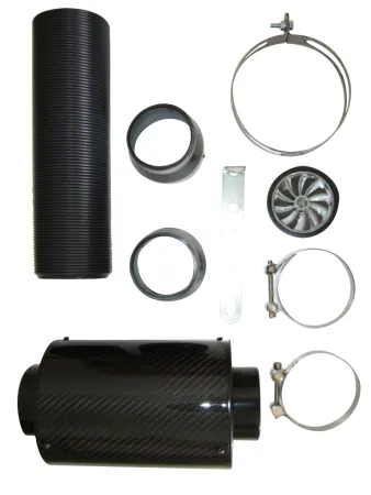 Carbonlook airbox air filter 76mm connections cold air intake