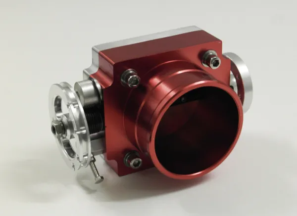 Throttle valve inside ø 80mm made of aluminum for VR6 R32 16v 1.8T Turbo etc.silver