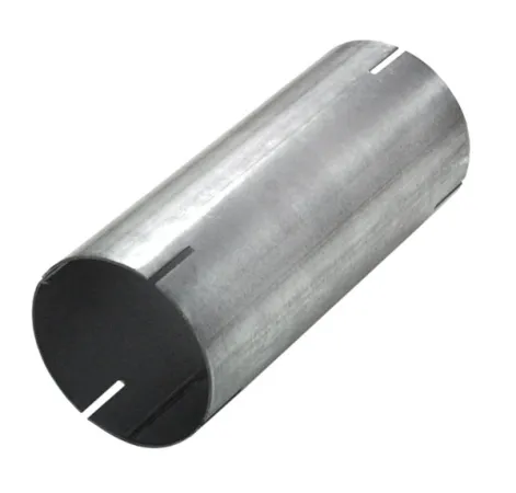 Stainless steel pipe connector inside ø 76mm length 150mm