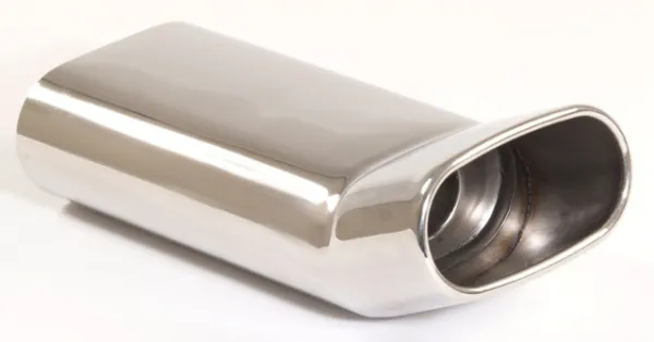 Tailpipe 26 - 75x135 DTM with absorber stainless steel