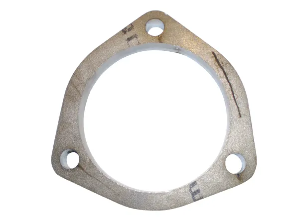Flange for cat three-hole ø 76mm stainless steel