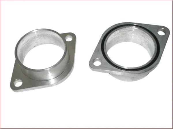Flange for compressor housing for GT2560R 2-hole 67mm external connection diameter outside