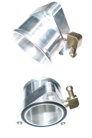 Flange for compressor side outlet GT2560R, GT28R, GT2871R with 51mm aluminum tube supports