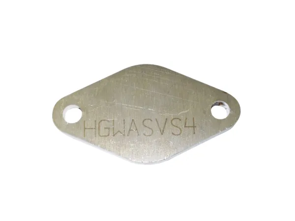 Flange for wastegate 38mm made of steel Closing plate to blind off the wastegate connection