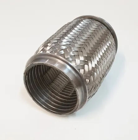 Stainless steel flex pipe L 100mm ø 38mm with interlock
