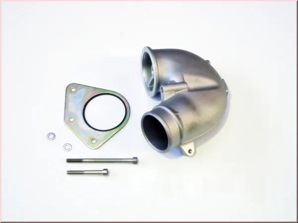 G60 exhaust bend 180° incl. sealing plate