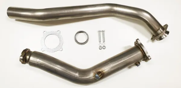 Y-pipe downpipe for Audi A4 B7 1.8 TFSI 118KW ø 63,5mm stainless steel 63,5 mm