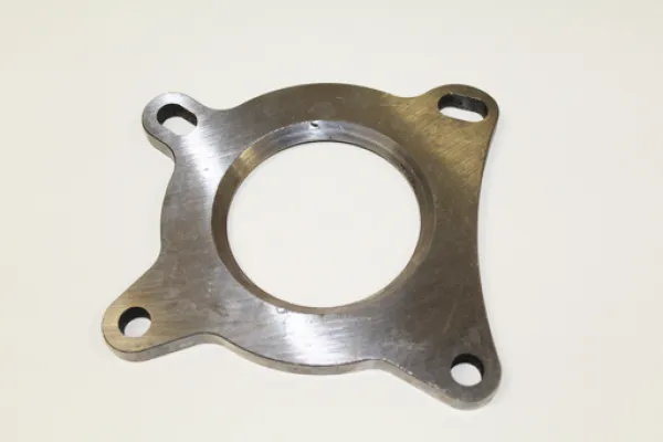 Y-pipe flange 2.0 TFSI made of steel ID ø 74mm for Audi A3 8P, Seat Leon Cupra R, Golf 5, 6 R GTI