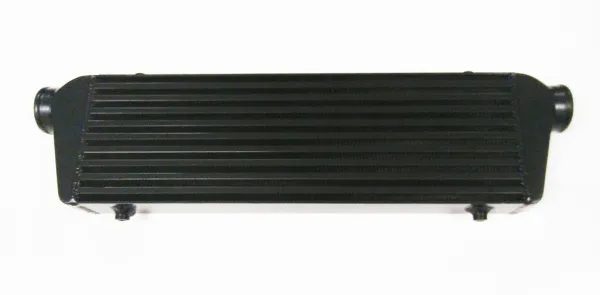 Intercooler 550x230x65mm aluminum - connections 57,5 mm, up to 5 bar, black
