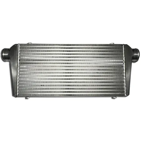 Intercooler 600x300x76mm aluminum - 76mm connections intercooler