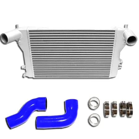 Intercooler kit for Golf 5, Golf 6, Audi A3 S3, Seat Leon Passat B6, 2.0 TFSI Double-DIN 56mm plug and play incl. parts certificate (§19.3)