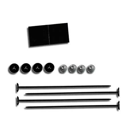 Fan mounting kit mounting material