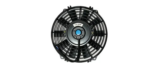 Motorsport fan 12v 80Watt ø 287mm blade ø 253mm depth 65mm suction and blowing