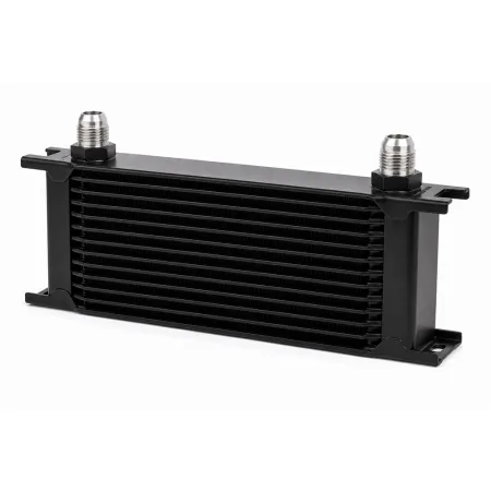 Oil Cooler 13-Row 330x92x50mm - D08 Connections Black