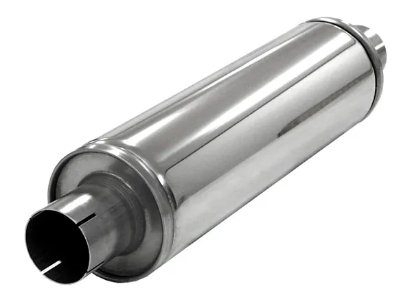 Silencer universal Simons ø 63,5mm 2,5" round 125mm L 420mm stainless steel