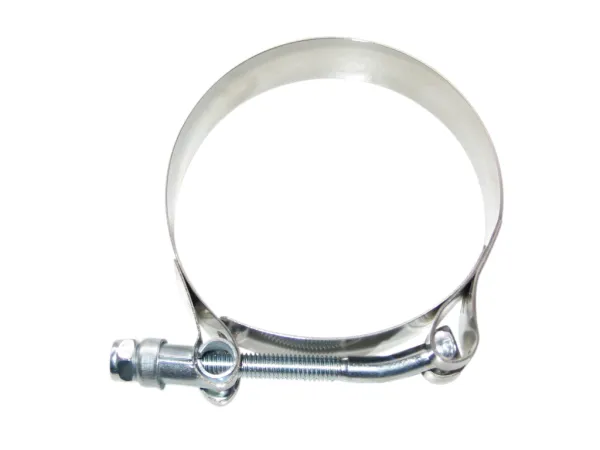 HD Broadband Clamp 60–68 mm for 57 mm Silicone, 19 mm Wide, Stainless Steel
