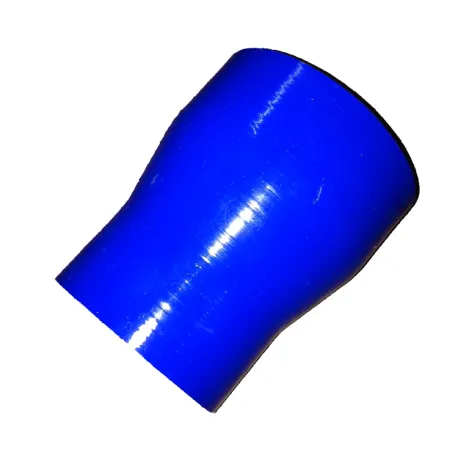 Silicone reducer straight 35x25mm inner diameter blue L 100mm 3-ply 4mm walls