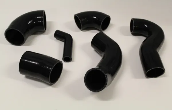 Silicone hose kit for Fiat Coupe 20v Turbo 6 hoses black boost pressure hoses