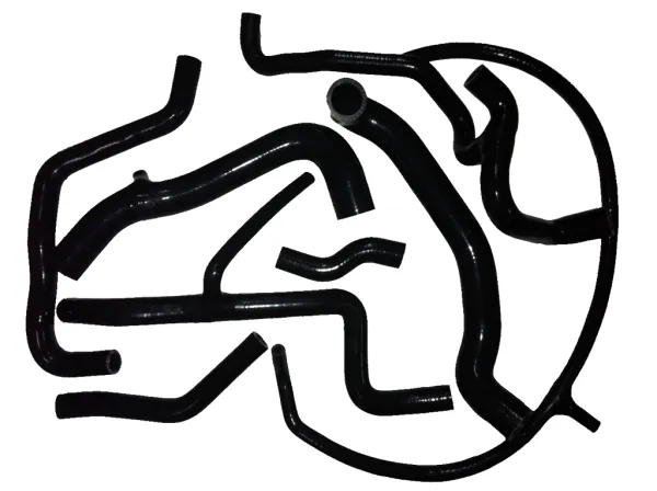 Silicone hose kit for Golf 3 VR6 black hose kit