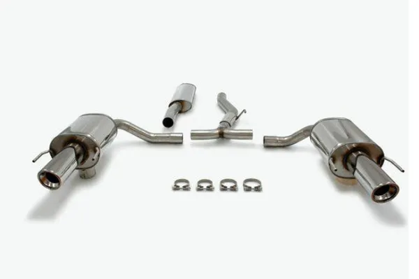 Simons Stainless Steel Duplex Sport Exhaust System 100 mm + 100 mm Round for SAAB 9-3X 2.0T/2.8T XWD
