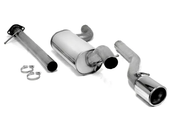 Simons stainless steel sports exhaust 114 mm for Mazda 3 MPS MK1