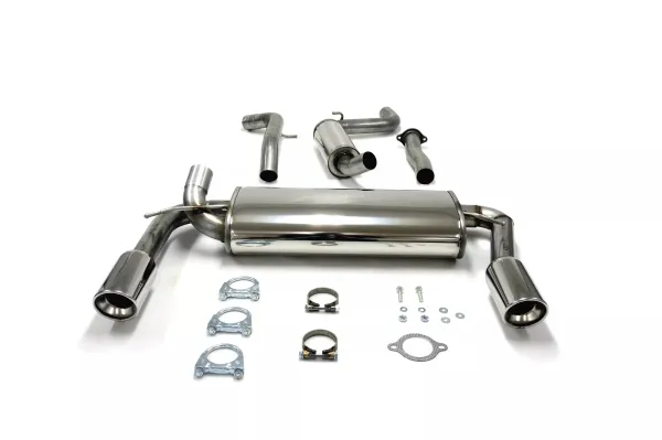 Simons Stainless steel sports exhaust for Ford Focus ST EC approval (registration-free)