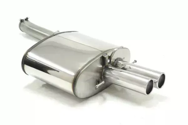 Simons Stainless Steel sport exhaust system 2x 80mm round for BMW 5 Series E61 550i V8 Touring