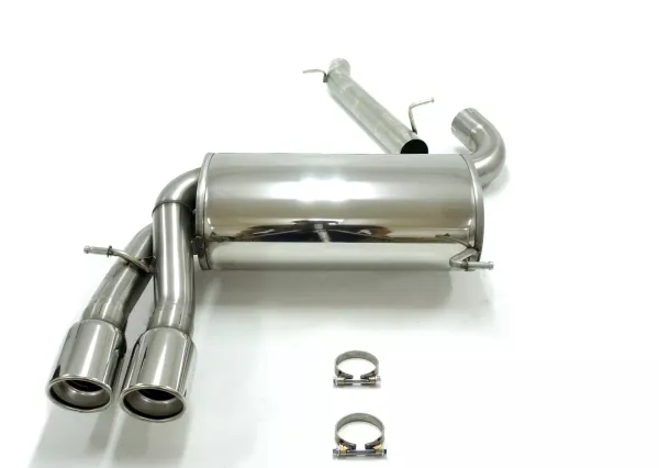 Simons Stainless steel sports exhaust system 2x80 mm for A3 (8P) Quattro 1.8TFSi/2.0TFSi