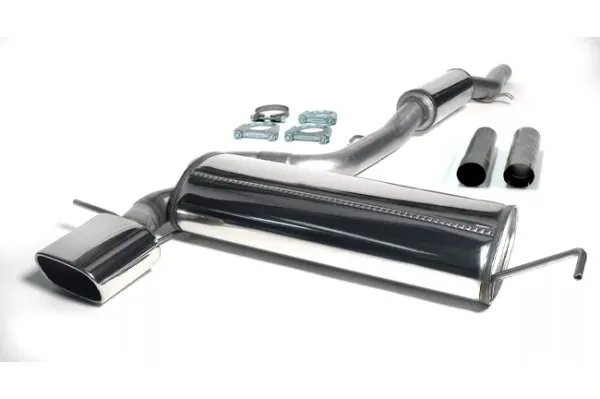Simons Stainless steel sports exhaust system 85/150 mm for Audi S3 (8L) 1.8T Quattro EC approval
