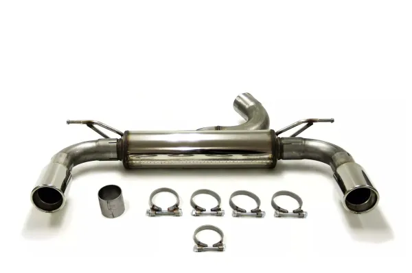 Simons stainless steel sports exhaust system Duplex 90 mm for BMW F32 420D