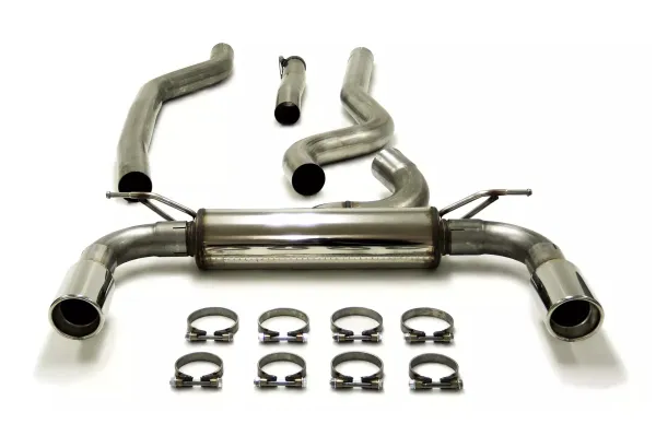 Simons stainless steel sports exhaust system Duplex 90 mm for BMW F36 420D