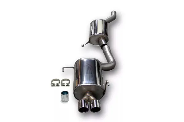 Simons Stainless steel sports exhaust system for Audi S2/ (B4) Quattro Sedan/Avant/Combi 2.2i registration free