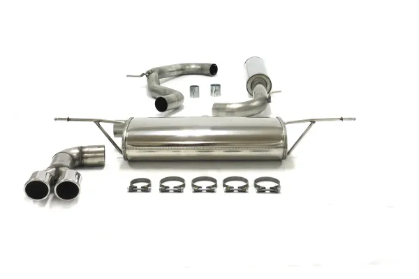 Sport exhaust for Golf 7 1.2 1.4 TSI ø 76mm stainless steel