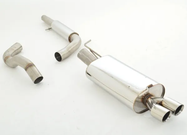 Sport exhaust for Seat Leon 1.8T 1M 180PS 3" ø 76mm made of stainless steel with EC approval (registration-free)