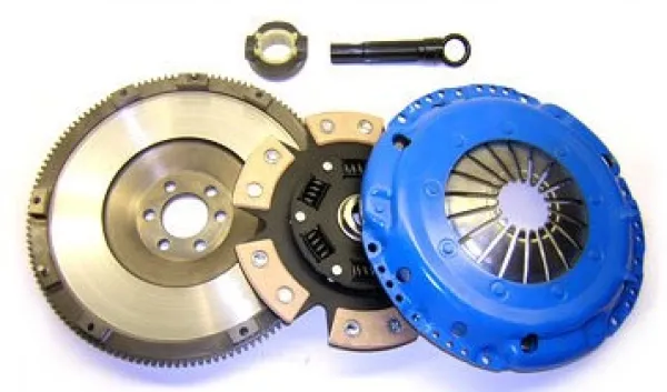 Sports clutch for Golf 4 A3 1.8T 380PS 470NM 228mm 28 teeth + single mass flywheel