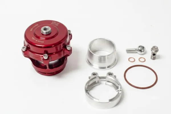Tial Q BOV Blow-Off Valve original with aluminum flange - red