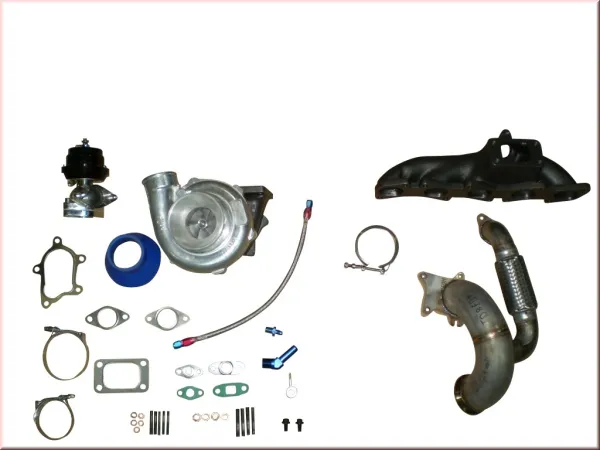 Turbo kit Fiat Coupe 20v Turbo up to 400 hp GT3076 + exhaust manifold + Wastegate up to 400 hp