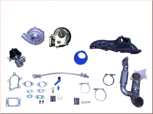 Garrett t kit for Fiat Coupe 20v + t up to 450 hp with t GT3071R + exhaust manifold + wastegate