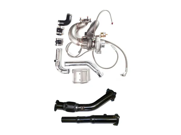 Turbo kit for 1.8T Golf 4, Audi A3, TT plug and play with Garrett GT2871R + downpipe 76mm
