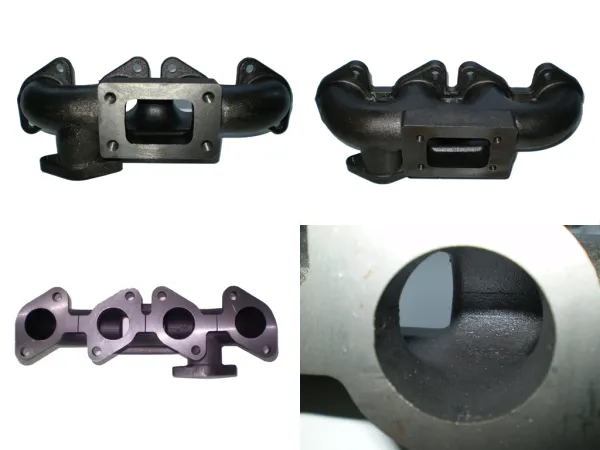 Turbo exhaust manifold for Golf VW 16v, nickel-cast, T3 flange + 38mm WG turbo exhaust manifold