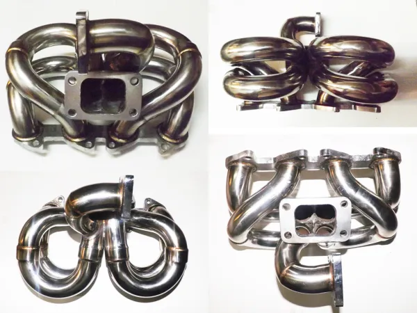 Turbo manifold for VW Golf 16v header manifold stainless steel T25/RS2 + Audi WG flange