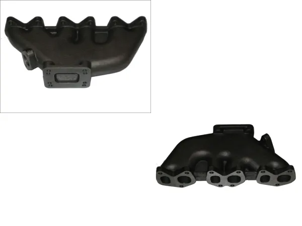 Turbo manifold VR6 12v exhaust manifold T3 + T4 flange + WG 38mm connection
