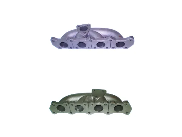 Upgrade turbo manifold 1.8T, slotted, cast nickel, K03, K04, Golf 4, A3 - engine transverse mounted